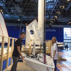 30 Kilo wiegt der Rumpf der "RS Aero" und lässt sich auch samt Aufbau noch bequem tragen.