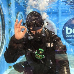Tauchen gehört zu den beliebtesten Wassersportarten auf der boot.