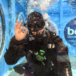 Tauchen gehört zu den beliebtesten Wassersportarten auf der boot.