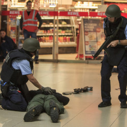 Anti-Terror-Übung Flughafen Köln-Bonn 2018