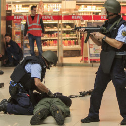 Anti-Terror-Übung Flughafen Köln-Bonn 2018